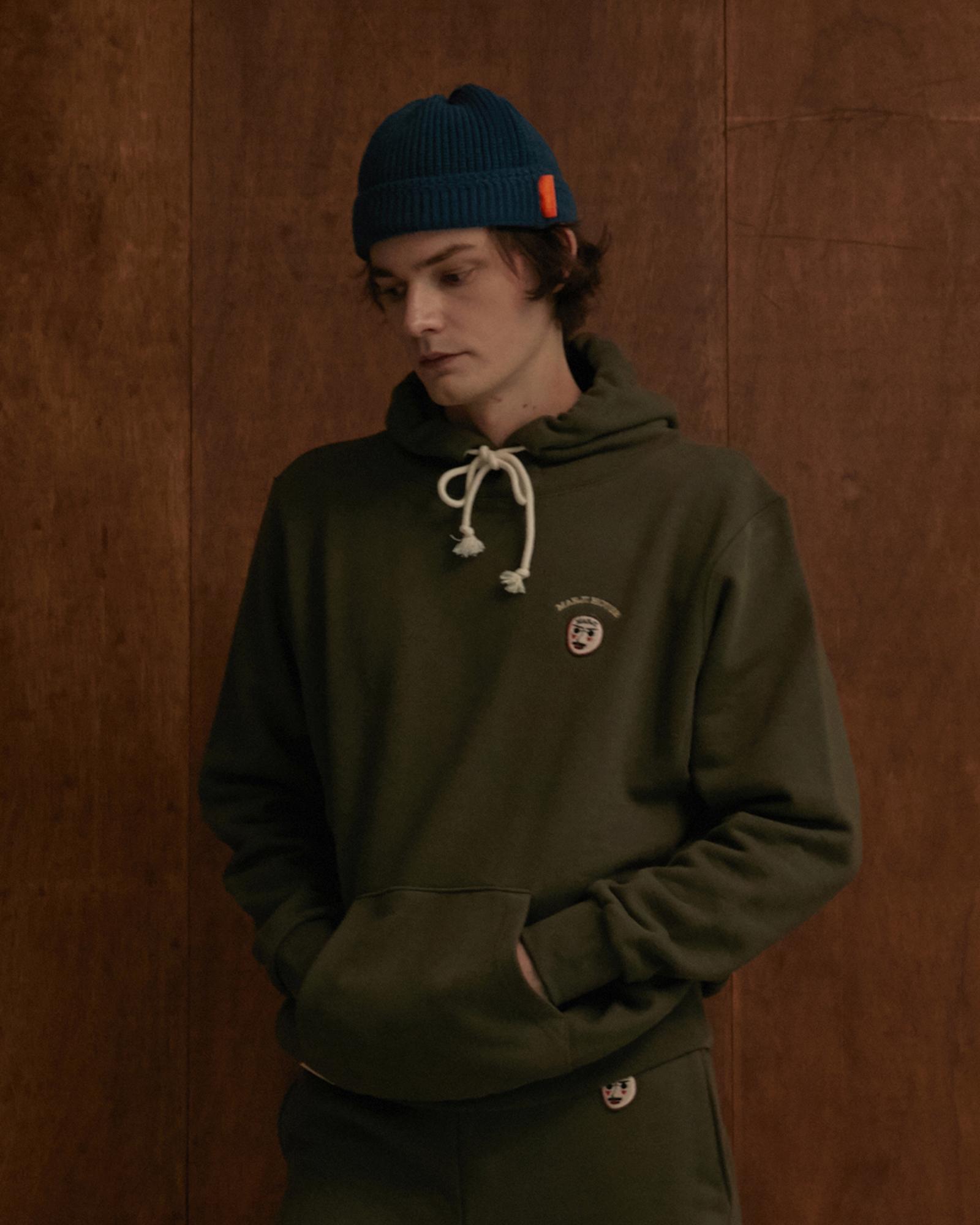 Marje House Mh/01 Hoodie Khaki M