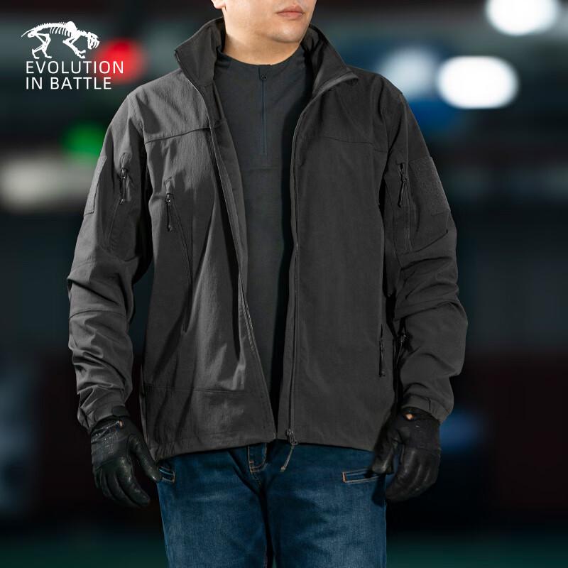 

Tiger Camp Orange Peel Wrinkle Hooded Softshell Jacket 3XL