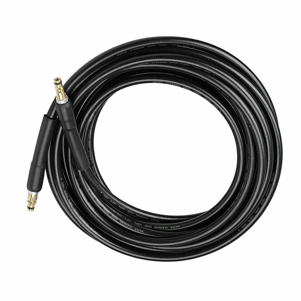 

YUET High-Pressure Washer Hose for Kärcher K Series K2, K3, K4, K5, and K7, 10m, Quick-Fit Type on Both Ends, Replacement Hose for Pressure Washers