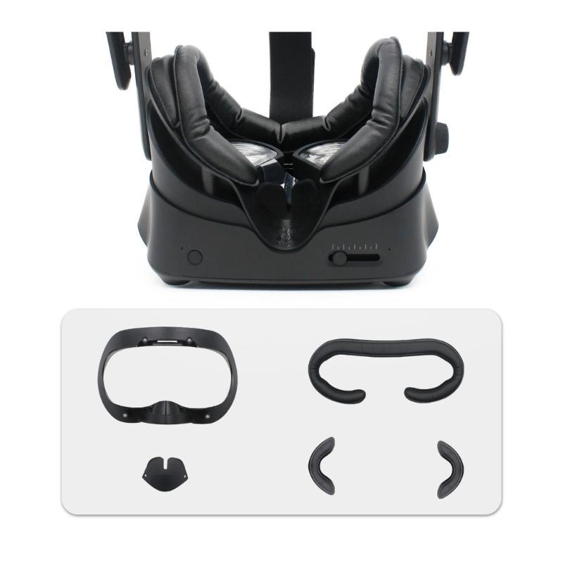 Quick Release VR Face Pad Kit Featuring Breathable PU Cover And Washable Sponge Padding