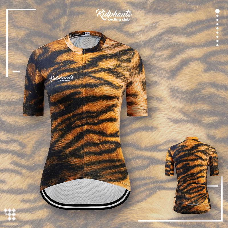 

Мужская и женская быстросохнущая велосипедная джерси с принтом животных - Короткий рукав, Дышащий молочный шелк для летней езды на велосипеде XXL