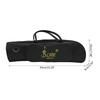 Double Zippers Design Storage Case Trumpet Carrying Case Waterproof Trumpet Bag Lightweight Trumpet Case Trumpet Gig Bag