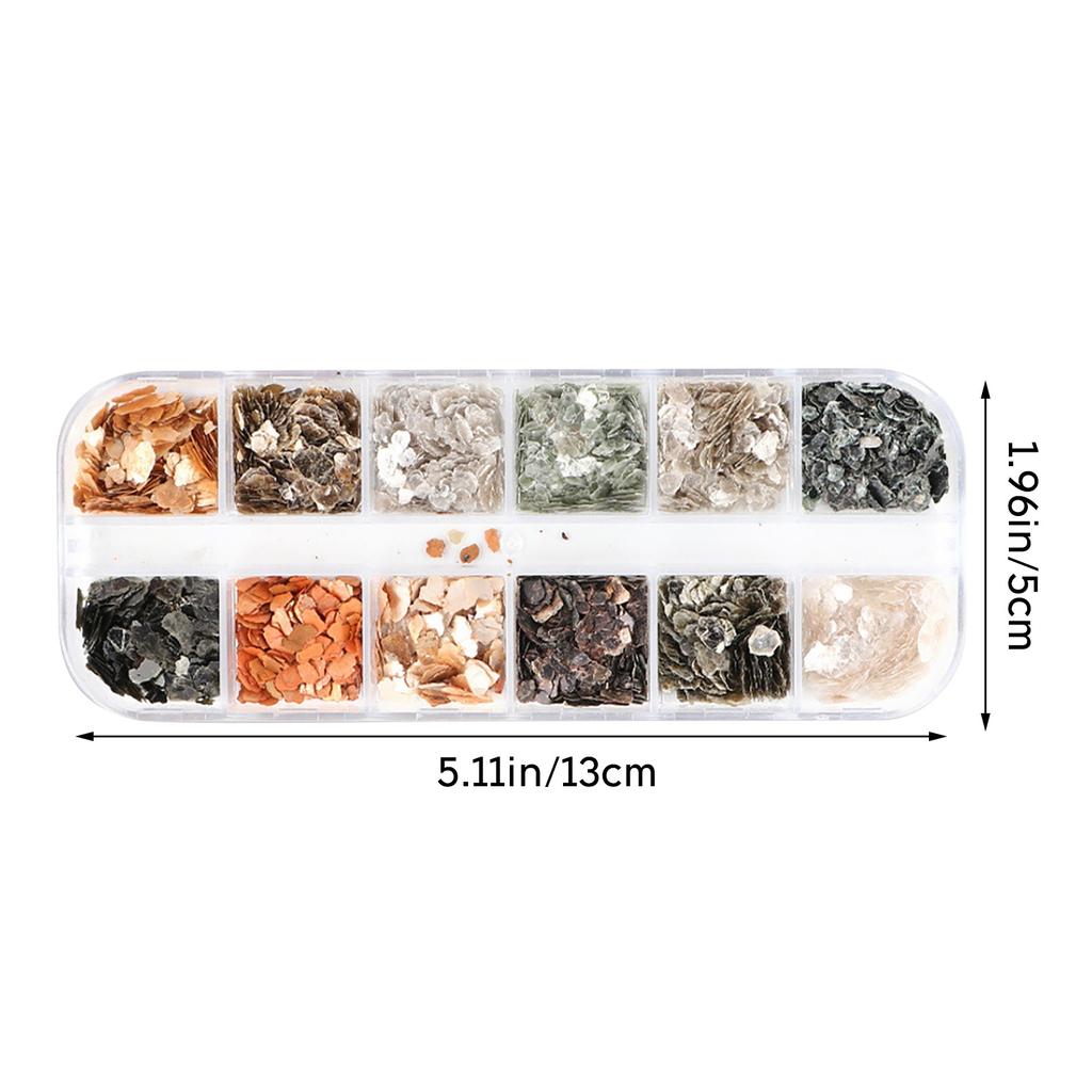 3D Nail Decoration  Love Heart Nail Sequins Glitter