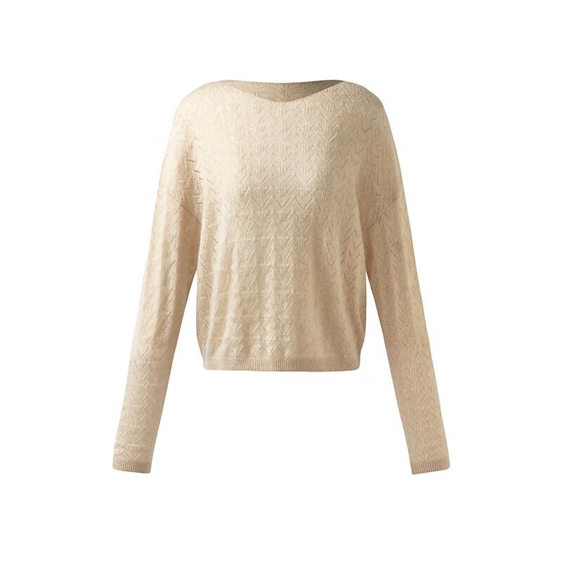 GOELIA Maillard Sequined Knit Top