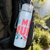 1PC Bold MDS Nurse Red Text 750ml Color Plastic Sports Water Bottle Leakproof Flip Straw Lid Suitable for Sports Office Home Use