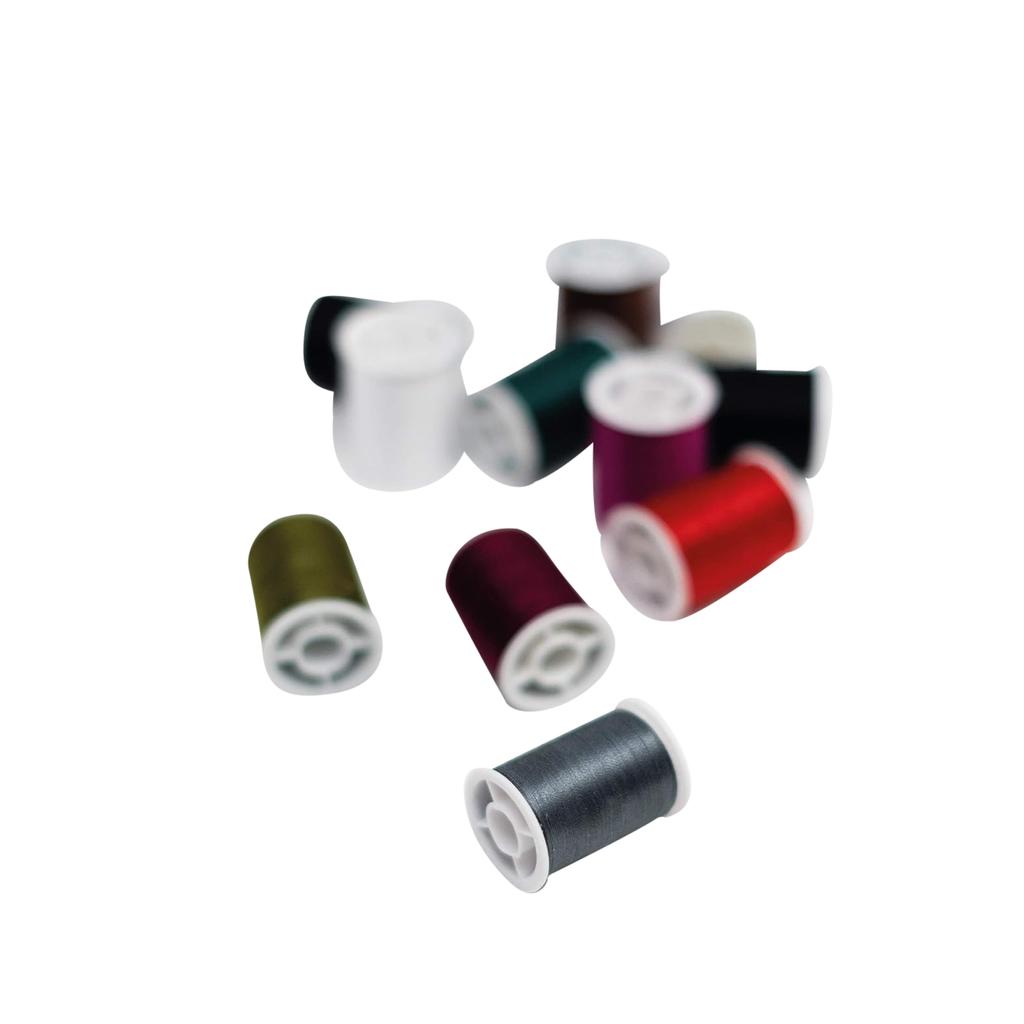 Korbond Polyester Mørk Miks Tråd Blisterpakning