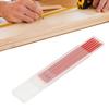 6Pcs Carpenter Pencil Refill 2.8mm HB Marking Scribing Tool Set Kit for Woodworking Red Wax