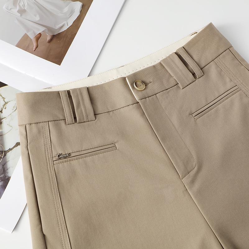 Women's Khaki Summer 2025 Loose Wide-Leg Casual Pants