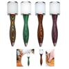 Leather Carving Hammer Practical Wooden Handle Manual Hand Tool Leathercraft Mallet for Handmade Leatherwork Accessories