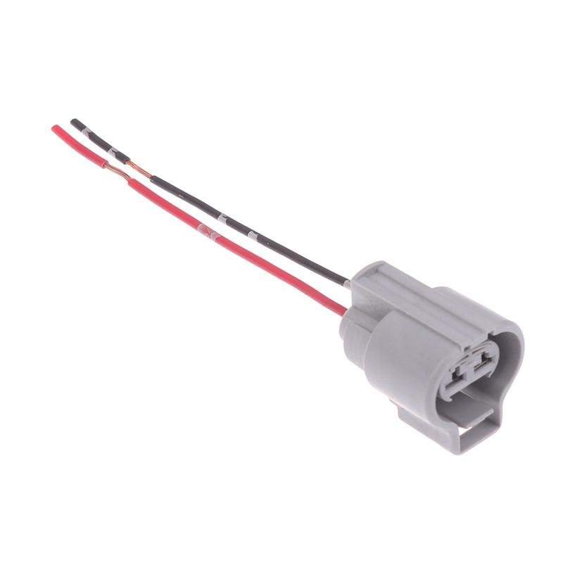 

1 Pc 2 Pin Female Male Electronic Fan Plug Auto Connector With Wire 176146-6 176143-6
