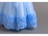 Girls' Princess Dress - European & American Floral Birthday Gown, High-End Host and Piano Performance Costume