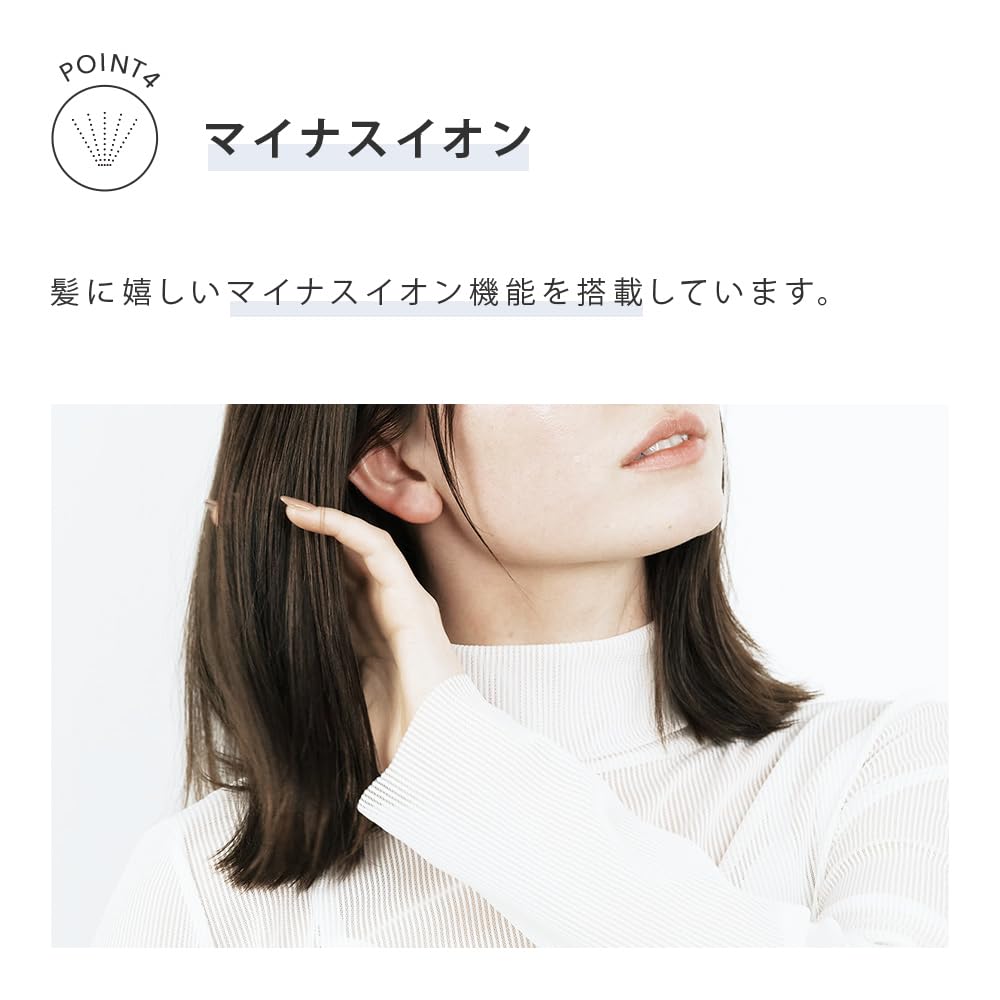 Fall/Winter 2024 SALONIA SALONIA Straightener/Hair Iron, 24mm, with Heat-Resistant Pouch, International Compatible, SL-004SMP, My Nuance Pink