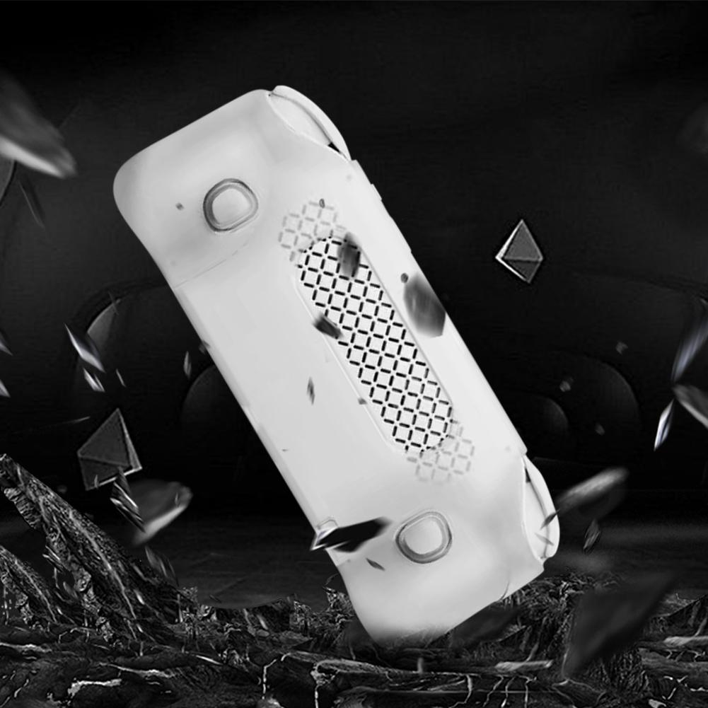 For AYN Odin 2 Portal Grip Protect Silicone Shell Case Waterproof Silicone Retro Console Stand Holder Anti-fall Protective Case