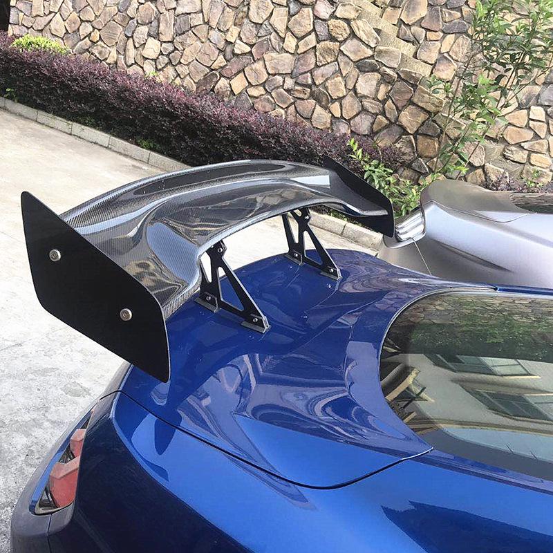 Fits Ford Mustang (2015-2022) GT3 Carbon Fiber Rear Wing Trunk Lid Spoiler