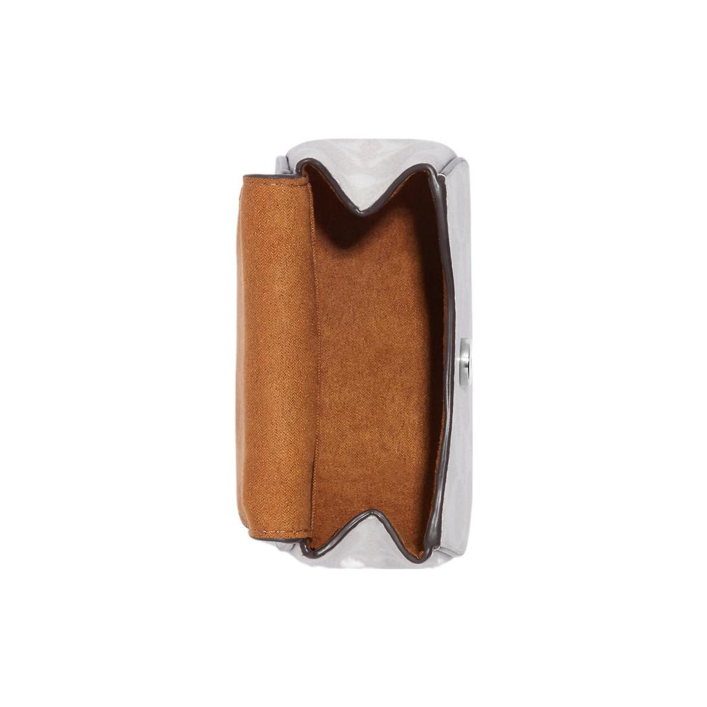 New COACH Morgan Canvas With Leather Saddle Bag, Crossbody Bag, Shoulder Bag Women's White CK439-SVVS5