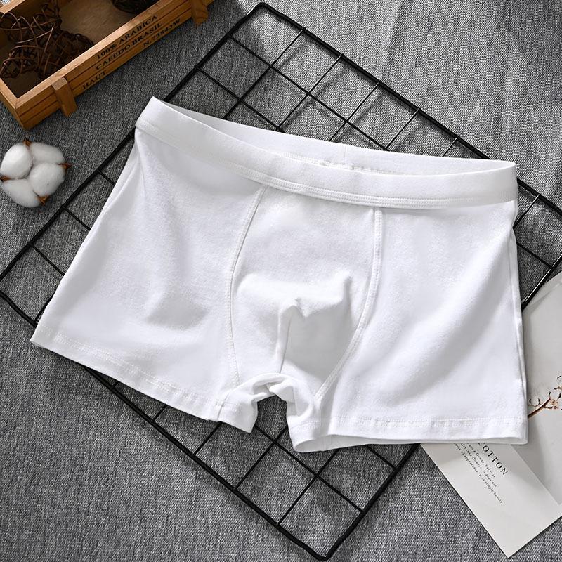 Men's Spongebob Yellow Cartoon Boxers - Pure Cotton Summer Underwear