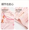 Fenteng 100% Cotton Sleepwear Spring Long-Sleeved Camisole Cartoon Home Suit for Girls