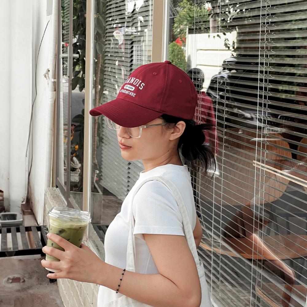 

Letter Embroidery Sunscreen Hats Hip Hop Snapback Caps Fashion Dad Tucker Hat Outdoor вина червоного кольору