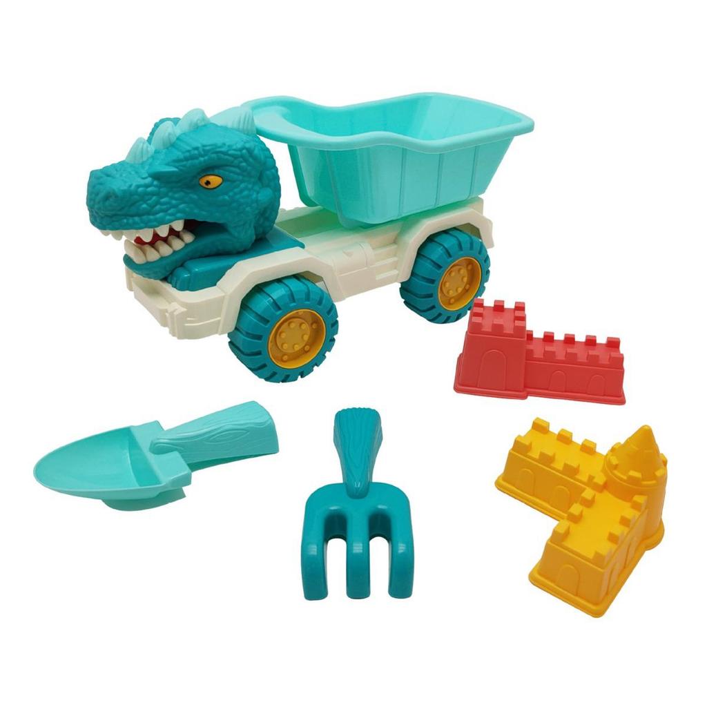 Jianxiong Beach and Water Play Set: Shovels, Sand Digging Tools, Car, and Bucket for Outdoor/Indoor Use