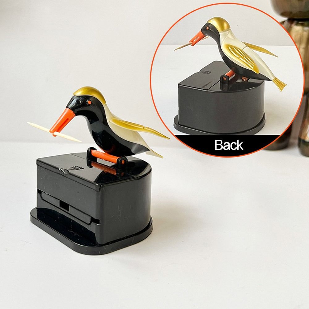 ABS Toothpick Dispenser Hummingbird Toothpick Can Convenient Toothpick Box  Home
