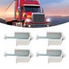 4 Sets Truck Tool Box Clamp Rust Proof Aluminum   Durability Tie Down Clamp for Vehicles