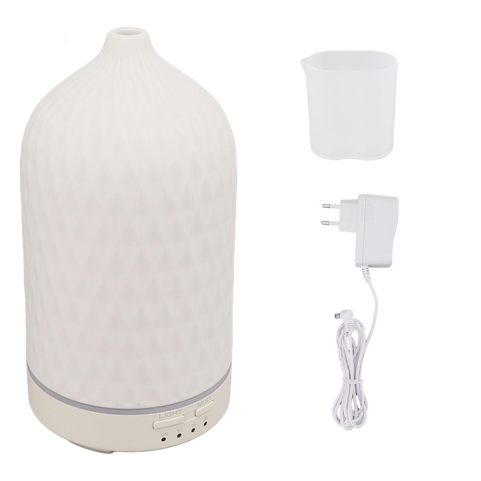 

Эфирное масло диффузор увлажнитель керамический ромбовидный ароматерапевтический диффузор ультразвуковой холодный туман белый