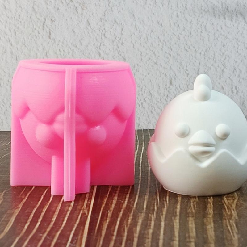Candle Mold,Animal Silicone Mold for Candle Making Hatching Chick Candle Mold for Handmade Soap,Aromatherapys Candle