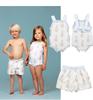 2025 Rabbit Beach One-Piece Swimsuit for Kids: Summer Swimwear for Boys & Girls