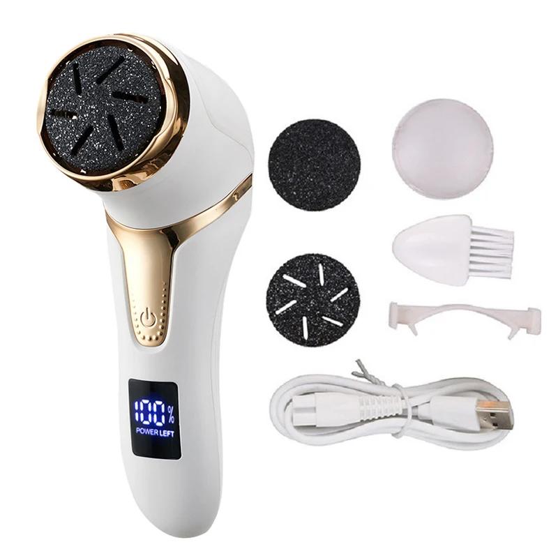 Electric Pedicure Tools Foot Care File Leg Heels Remove Hard Cracked Dead Skin Callus Remover Feet Foot Files Clean Care Machine