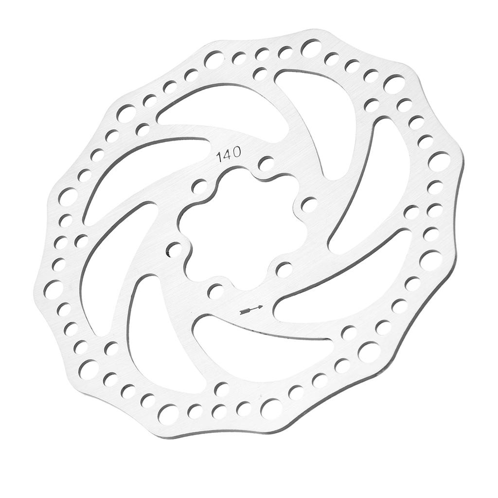 Mountain Bike Disc Brake Rotor Steel 6 Hole Disc Brake Rotor Replacement Parts for Mountain Road Bike Accessories