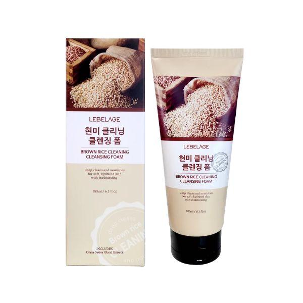 

LEBELAGE Brown Rice Cleaning Cleansing Foam 180mL