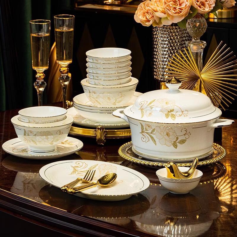 High-Footed Ceramic Rice Bowls