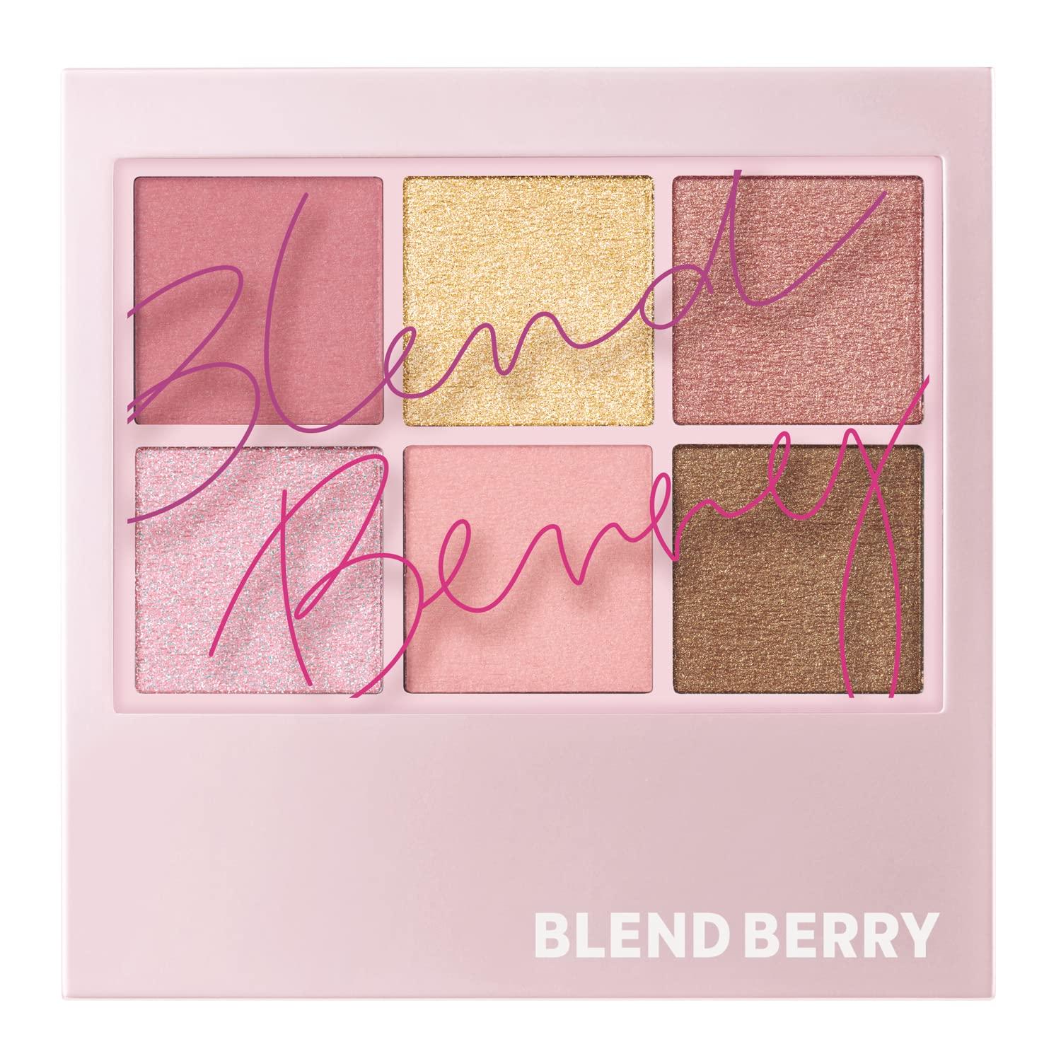 

BLEND BERRY Aura Creation 002 Berry Eyeshadow Eye Color KOSE (Pepper & Aurora)