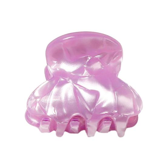 

Small Hair Claw Jelly Color Hair Styling Clip Mini Size Updo Shark Hair Claw Versatile Hair Accessory