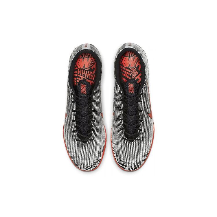 Nike Mercurial Vapor 12 Fußballschuhe Herren Niedrig geschnitten Grau/Orange AO3121-170