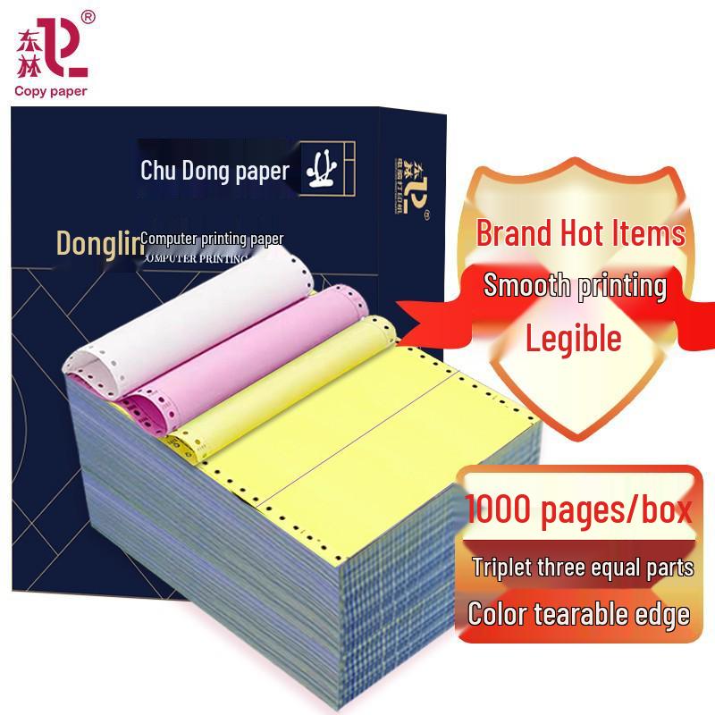 Multi-Part Pinfeed Computer Print Paper: 1-5 Parts, 241 Voucher Listings