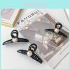 Elegant Korean Style Hair Claw Clip For Girls With Trendy Ribbon Design And Heart Shapes