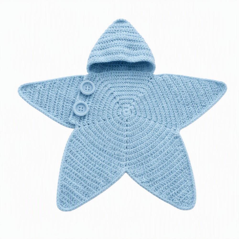 Hooded Design Seal Star Comfort Sleeping Bag Starfish Baby Swaddle For Boys and Girls