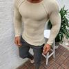 Pullover Frühling Slim Solid Fashion Inside Unterwäsche Herren Mock Neck Basic T-Shirt Bluse Pullover Langarm Top