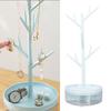 Jewelry Hanging Tree Stand Branch Shape Rotatable Detachable Student Jewelry Storage Display Stand Desktop  