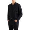 EMPORIO ARMANI Canneté Effect Stretch Full Zip Blouson EM001364-AF14076-UC001