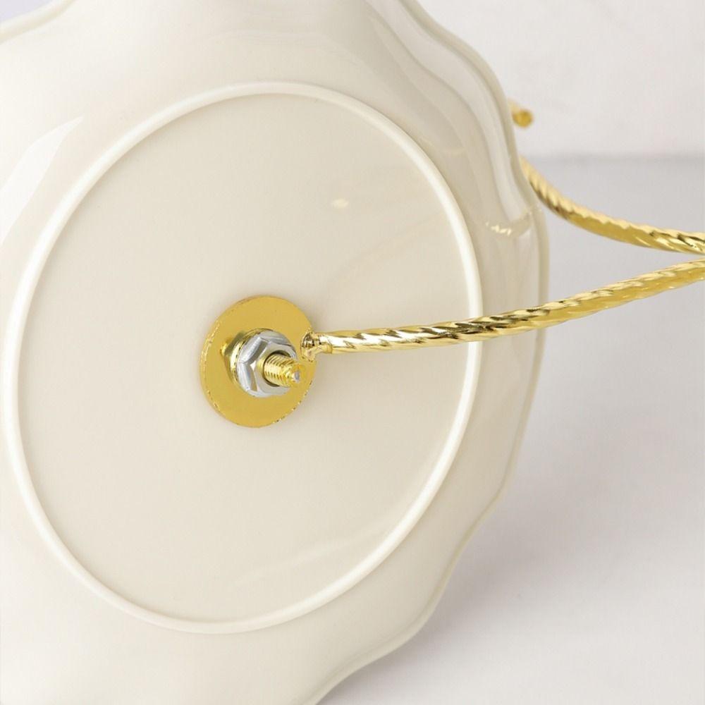 Kakefat med stor kapasitet, grenformet, stabilt, trelags fruktfat, 3-etasjers serveringsbrett, kjøkken