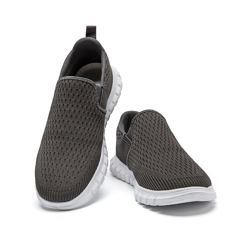 Fashion Fujeak Men Running Walking Knit Shoes Fashion Athletic Gym Sports Shoes Casual Sneakers Lightweight Men Sneakers Casual Shoes