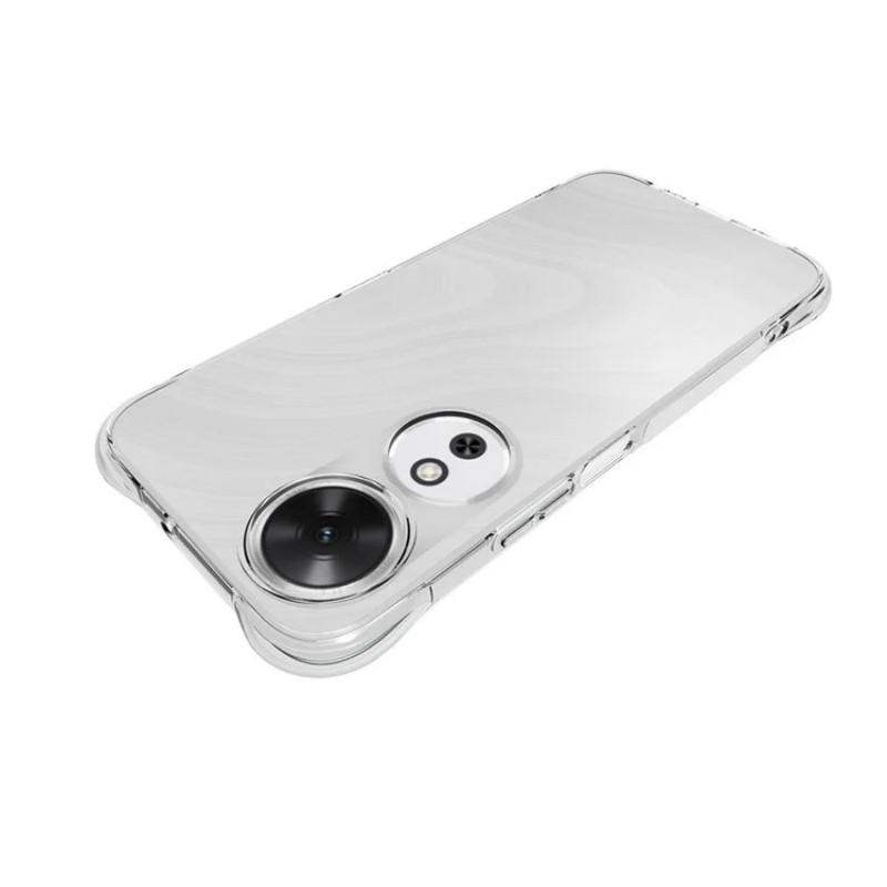 For Honor Play 60 5G Clear TPU Case WANLONFENG TM Series 2.0mm Phone Back Cover
