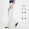 Navigare Women's Casual Wide-Leg Long Pants