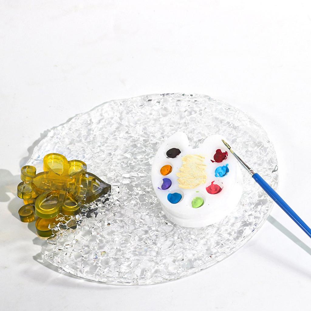 Sketching Board Clip Silicone Molds UV Epoxy Resin Mold Cat-Paw Casting Moulds for DIY Drawing Supplies Jewelry Making