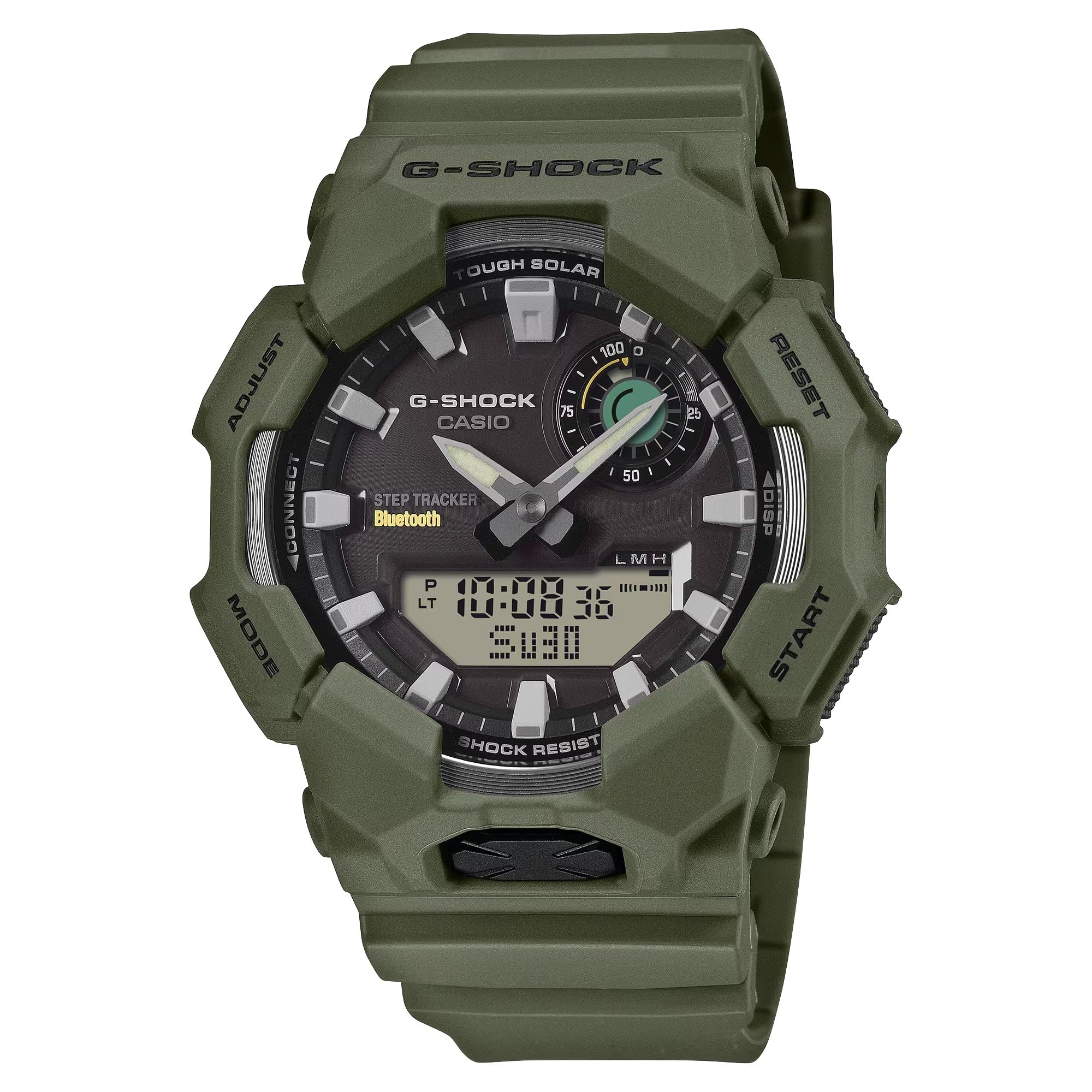 Tough Solar Smartphone Link Casio CASIO Solar Watch Green Size Overseas Model G-SHOCK G-Shock Analog-Digital GA-B010-3A Men s [Used]