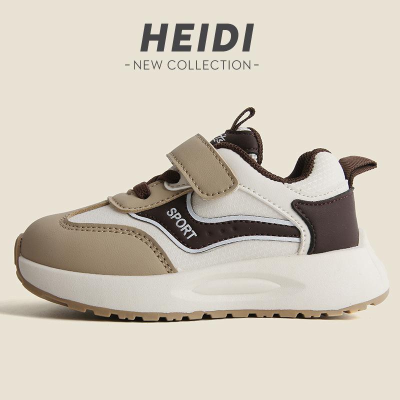 

Детская обувь Forrest Gump 2025 весна и осень спортивная обувь для мальчиков новая обувь для бега для девочек легкая с мягкой подошвой детская повседневная обувь 21-26 (6 pairs in one hand) хаки