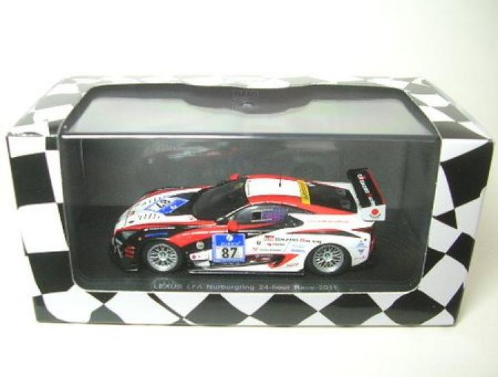 

Ebro Scale LEXUS LFA Nurburgring Race 2011 87 Finished Model 1/43 24-Hour No.