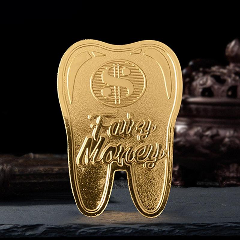 

Gold Plated Tooth Fairy Commemorative Coin Creative Kids Tooth Change Gifts Physical Metal Coin Commemorative Coin China Mainland